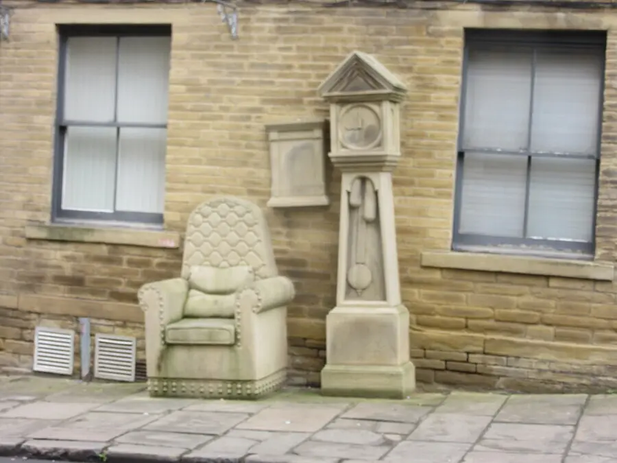 Clock & Chair